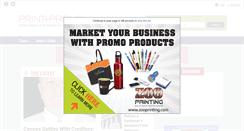 Desktop Screenshot of goprintandpromo.com